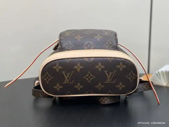 Official oldcobbler LOUIS MONTSOURIS-24*25*12CM VUITTON 0521